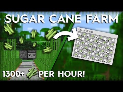 Best Automatic Sugarcane Farm — Java 1.16-1.21