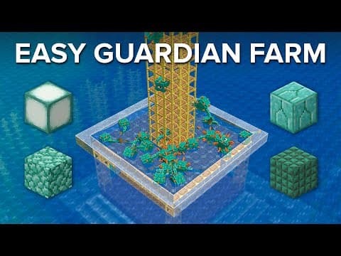 Guardian Farm — Java & Bedrock (Full Tutorial)