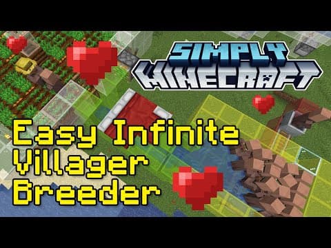 Fully Automatic Villager Breeder & Trading Hall — Java 1.20