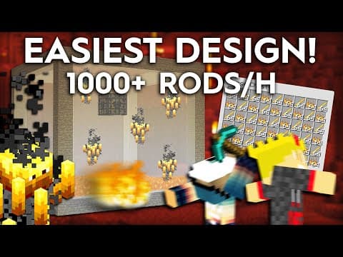 Best Blaze Farm — Java 1.20 (XP + Blaze Rods)